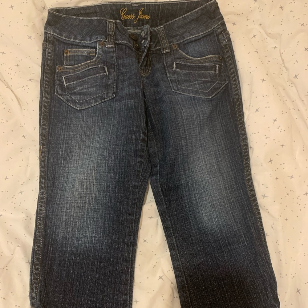 Women’s Guess Denim Jean Capri cropped pants 26